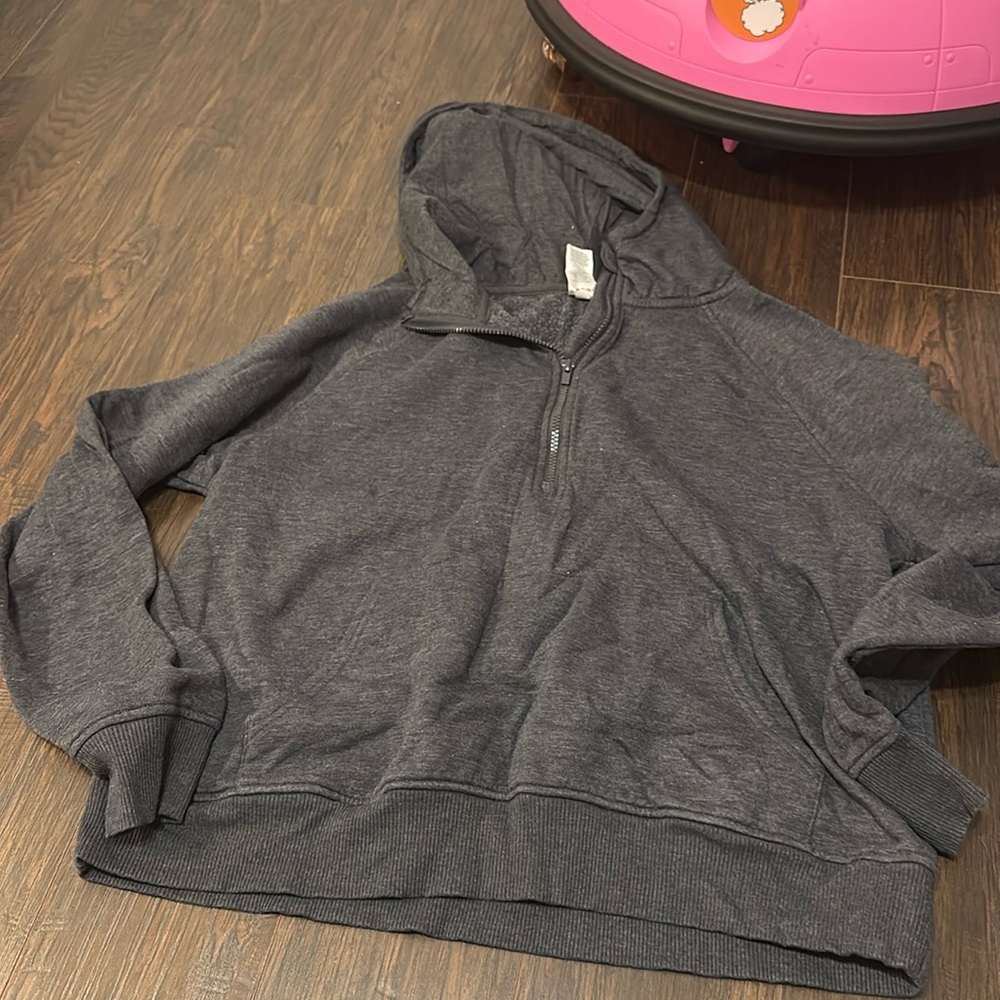Half zip hoodie